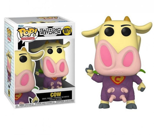 Funko Pop Cartoon Network 1071 Cow Mucca E Pollo Vinyl Stautetta Action Figure