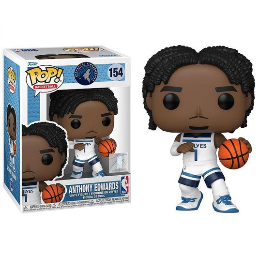 Funko Pop ! Basketball Timberwolves Nba - Anthony Edwards (154) Figure Vinyl