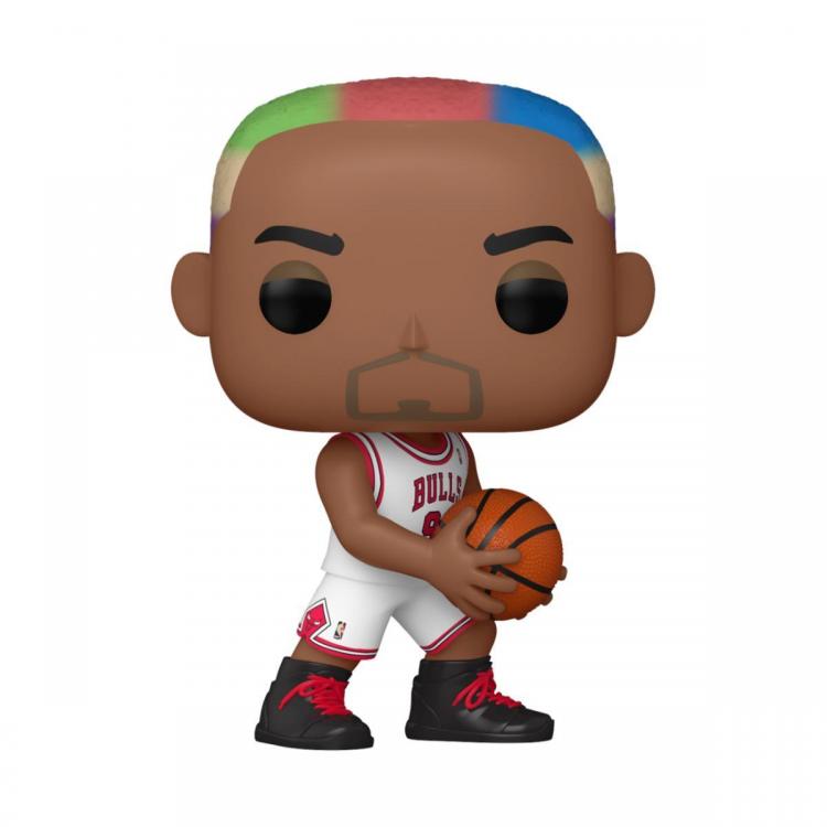 Funko Pop ! Nba Legends - (103) Dennis Rodman Chicago Bulls Home Figure 9Cm