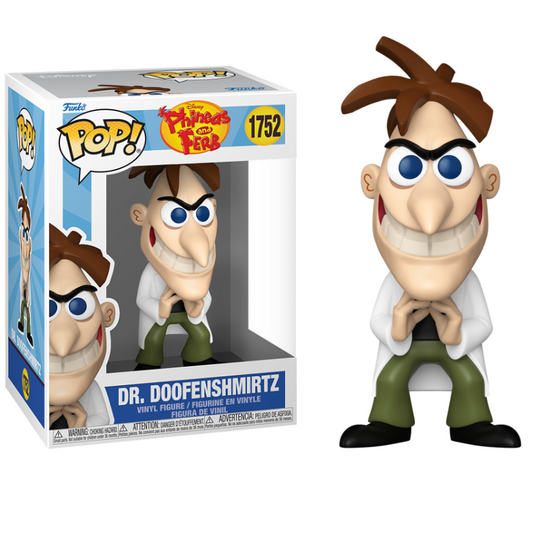 Funko Pop! Disney: Phineas and Ferb (1752) Dr. Doofenshmirtz - Vinyl Figure 9cm