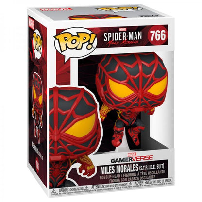 Funko Pop Spiderman Miles Morales 766 Strike Suit Special Edition Sigilliato