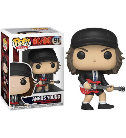 Funko Pop ! Rocks Ac/Dc - (91) Angus Young Figure Vinyl 9Cm Legend Of Rock