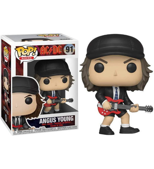 Funko Pop ! Rocks Ac/Dc - (91) Angus Young Figure Vinyl 9Cm Legend Of Rock