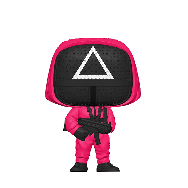 Funko Pop Movies Squid Game Masked Worker Triangolo Netflix Vinyl Figure Games