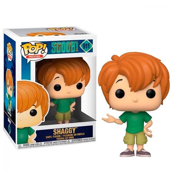 Funko Pop Movies Scoob ! - Shaggy 911 Special Edition Vinyl Figure Statuetta