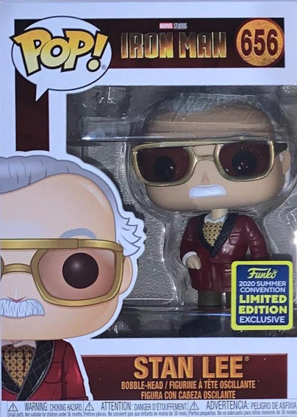 Funko Pop ! Iron Man Marvel Icons: Stan Lee (656) Cameo Exclusive Vinyl Figure