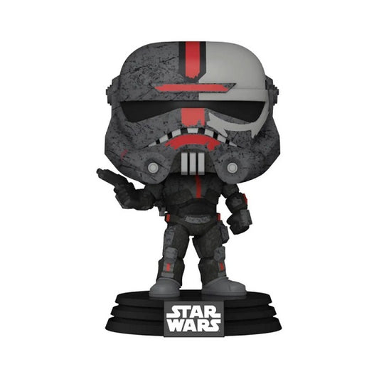 Funko Pop Star Wars 446 Hunter Vinyl Action Figure Statuetta Collezione Nuovo