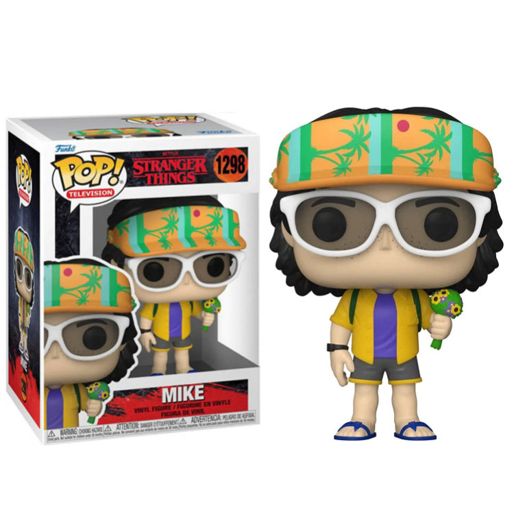 Funko Pop ! Television Stranger Things S4 -  (1298) Mike Wheeler Vinyl Figure