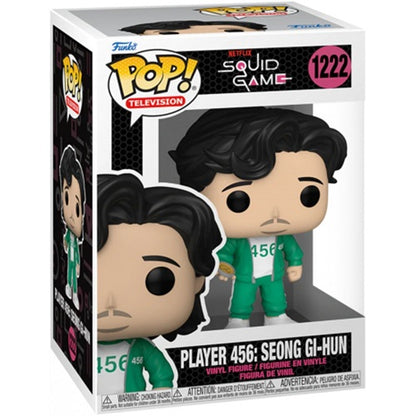 Funko Pop ! Television Squid Game - (1222) Player 456 Seong Gi-Hun Figure 9Cm