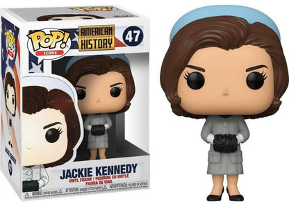 Funko Pop American History 47 - Jackie Kennedy Vinyl Action Figure Statuetta
