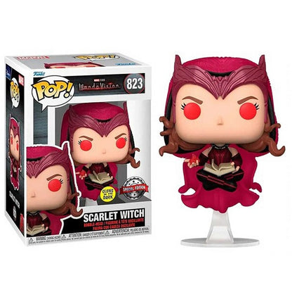 Funko Pop Wanda Vision - Scarlet Witch (823) G.I.T.D. Special Edition Figure Pop