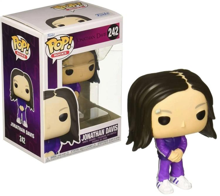 Funko Pop ! Rocks Korn - Jonathan Davis (242) Music Vinyl Frontman 9Cm Nuovo