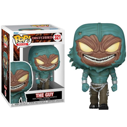 Funko Pop ! Rocks Disturbed - (321) The Guy (Disturbed Mascot) Figure Vinyl 9Cm
