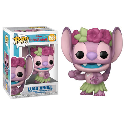Funko Pop ! Disney Lilo & Stitch - (1568) - Luau Angel Hawaii Vinyl Figure 9Cm