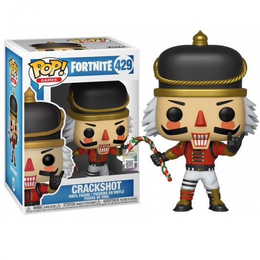 Funko Pop ! Games Fortnite Crackshot (429) Vinyl Figure Statua Da Collezione