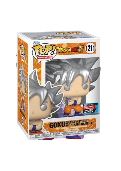 Funko Pop ! Animation - Dragon Ball Super (1211) Goku (Ultra Instinct W/ Kamehameha) 9cm