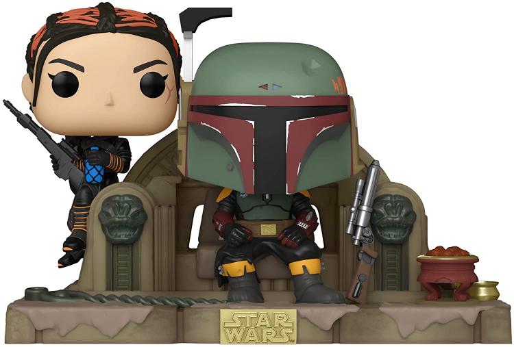 Funko Pop Star Wars Mandalorian Boba Fett & Fennec Shand (486) Vinyl Figure 15Cm