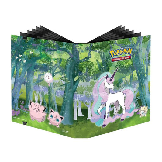 Ultra Pro Pokemon Raccoglitore Portfolio 9 Tasche Pro 360 Carte Enchanted Glade