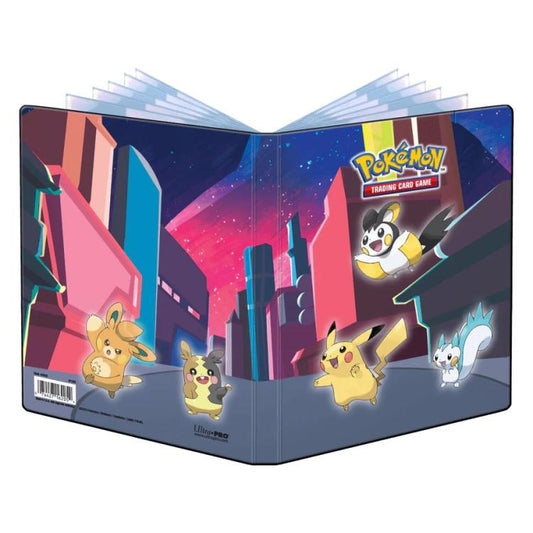 Pokemon Album 4 Tasche Shimmering Skyline Pikachu Raccoglitore Portfolio 80 Card