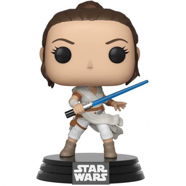 Funko Pop Star Wars 307 Rey Vinyl Action Figure Statuetta Da Collezione Statuina