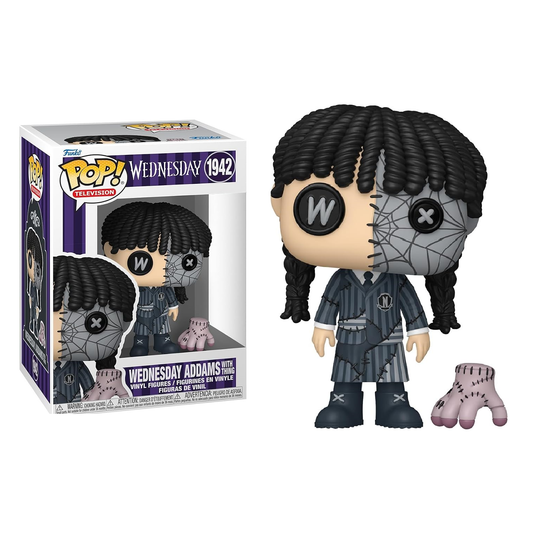 Funko Pop ! Television - Wednesday (1942) Mercoledi  Addams - Vinyl Patch Figure 9cm