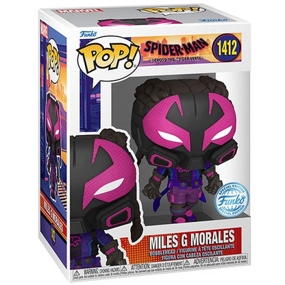 Funko Pop ! Marvel Spider-Man The Spider-Verse (1412) Miles G Morales Special