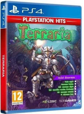 Terraria Ps4 Videogioco Playstation 4 Italiano Gioco Hits Nuovo Sigillato