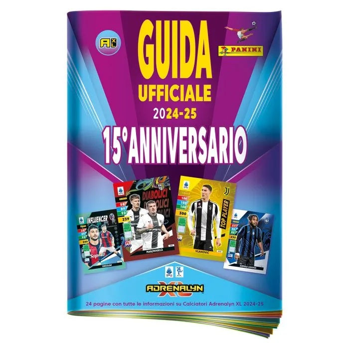 Calciatori Panini Adrenalyn Xl 2024-2025 Starter Pack Album + 5 Bustine 30 Card