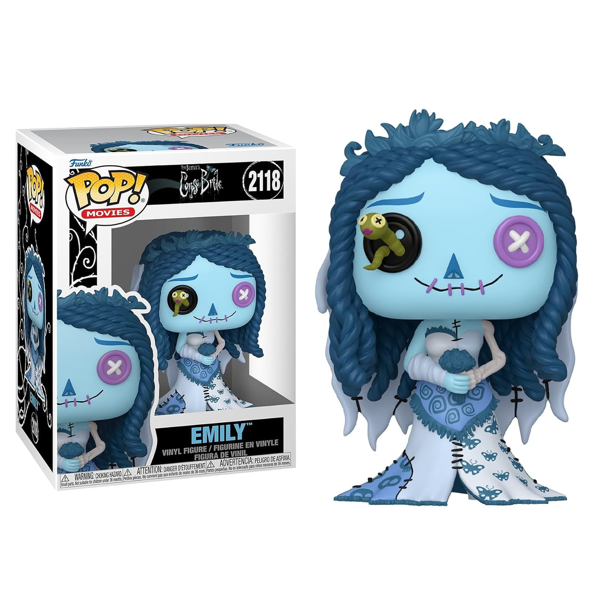 Funko Pop! Movies  Patchwork -(2118) Emily- Corpse Bride - Vinyl Figure