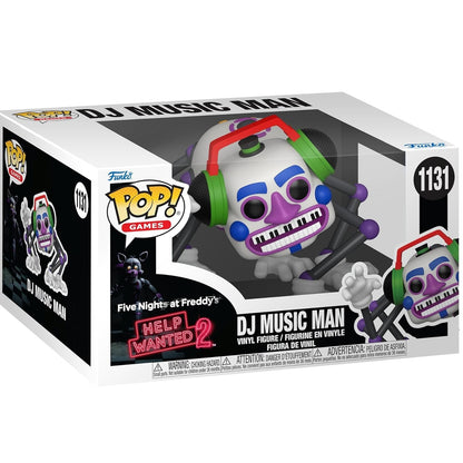Funko Pop ! Games Fnaf Help Wanted 2 - (1131) DJ Music Man Figure 9cm