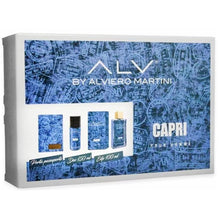 Alviero Martini Cofanetto Capri Eau de parfum Profumo 100ml+Deodorante+Portapassaporto