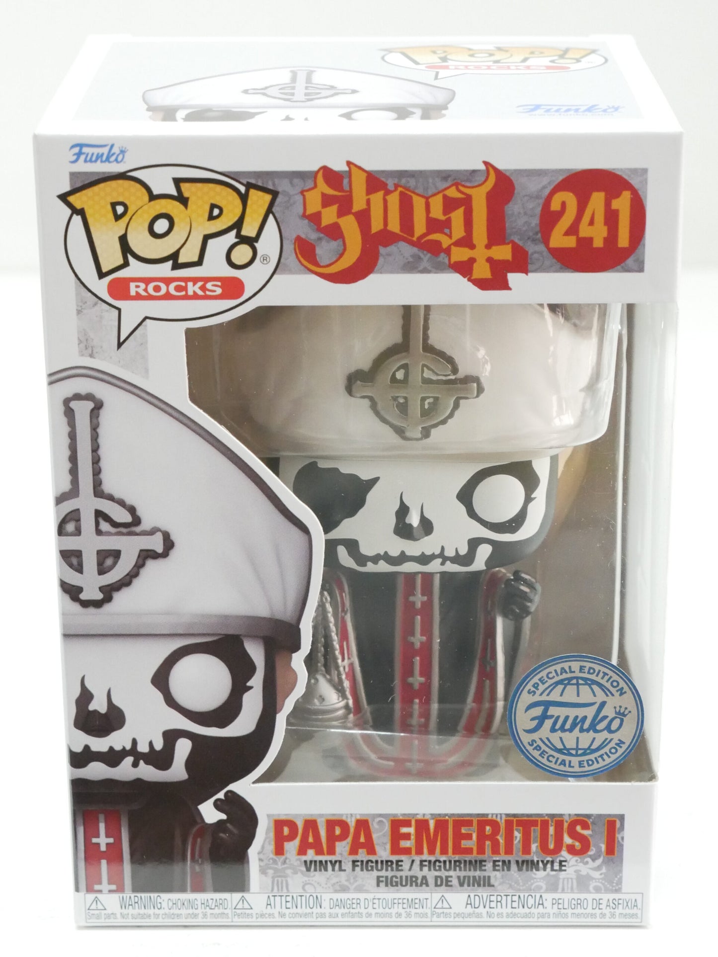 Funko Pop ! Rocks Papa Emeritus - (241) Papa Emeritus I Vinyl Figure 9cm MT