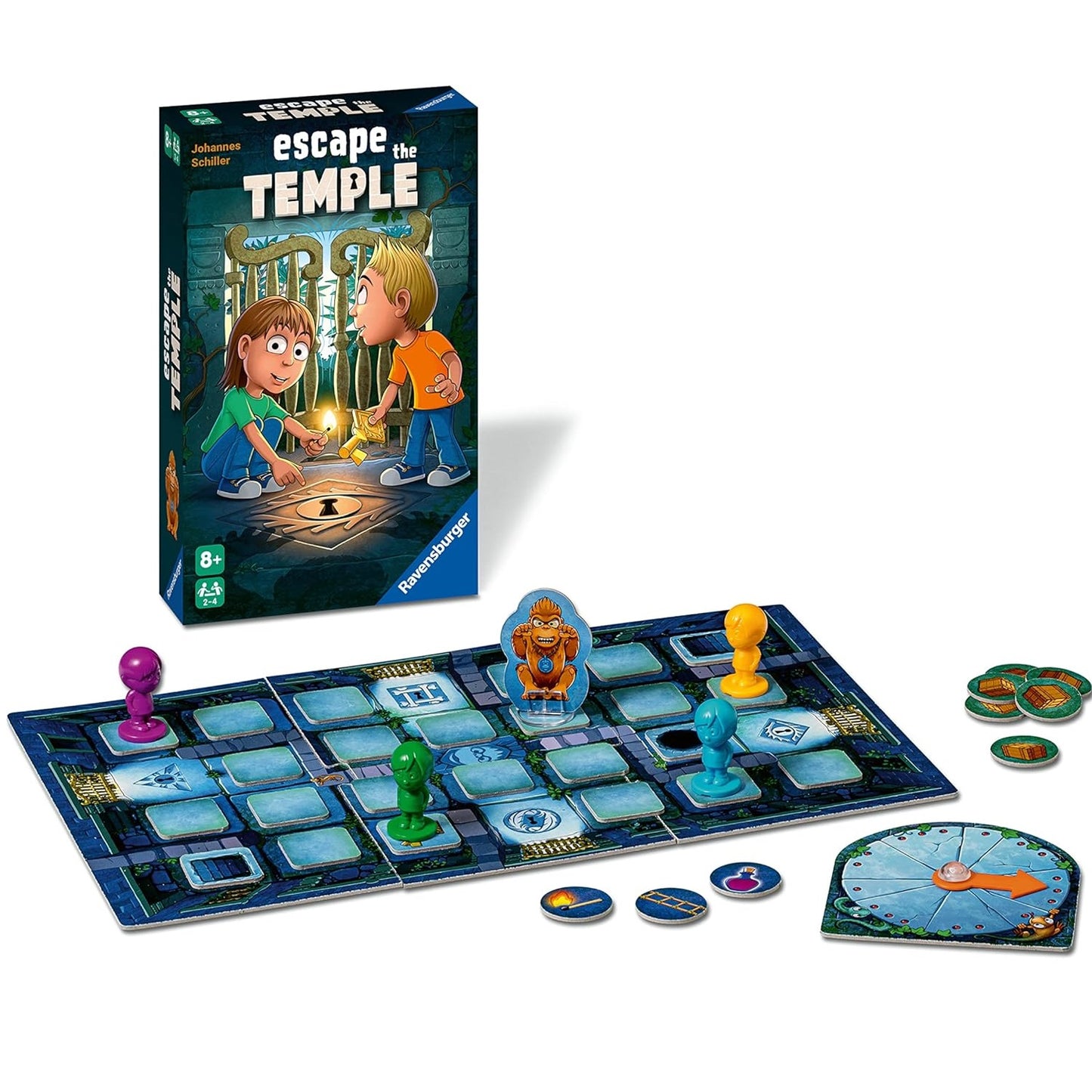Ravensburger - Escape The Temple Gioco da Tavolo da 2 a 6 Giocatori