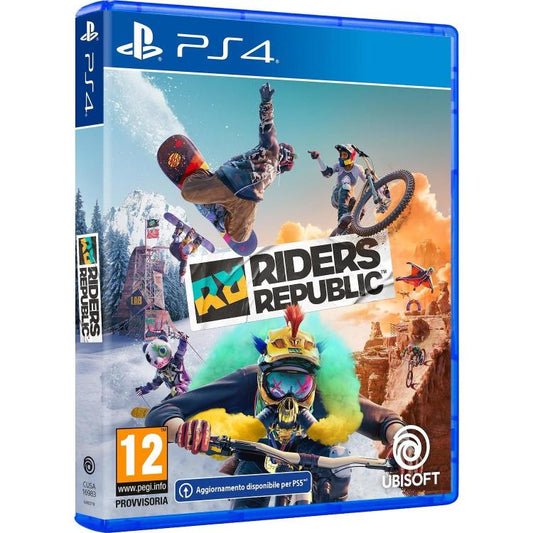 Riders Republic Ps4 Gioco Playstation 4 Bici Skateboard Moto Sci Gioco Italiano