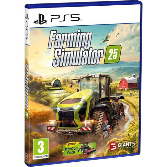 Farming Simulator 25 Ps5 Videogioco Italiano Eu Playstation 5 Gioco Nuovo