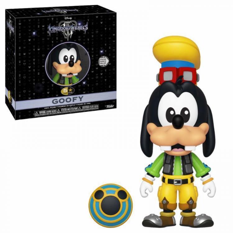 Funko 5 Star: Kingdom Hearts Iii Goofy Pippo Vinyl Action Figure Statuetta