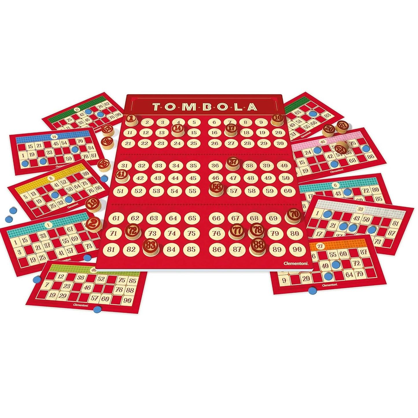 Clementoni Giochi da tavolo Tombola Classica Gioco di Società (16557)