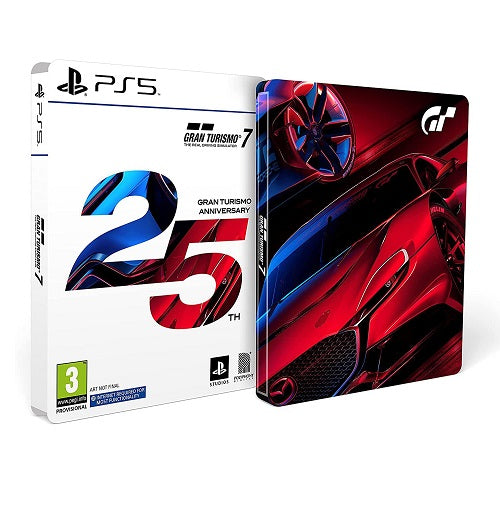 Gran Turismo 7 25Th Anniversary Edition Italiano Ps5 Limited Steelbook Playstation 5