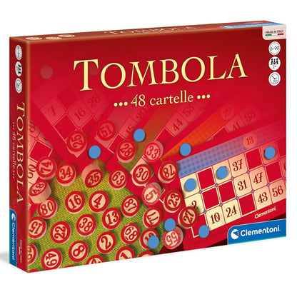 Clementoni Giochi da tavolo Tombola Classica Gioco di Società (16557)