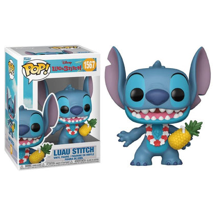 Funko Pop ! Disney Lilo & Stitch - (1567) - Luau Stitch Hawaii Vinyl Figure 9Cm