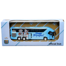 Sockers - Autobus (Argentina) - Modellino Action Figure Football/Calcio da Collezione Pullman 20cm Champions World Cup - Messi Campeones Del Mundo