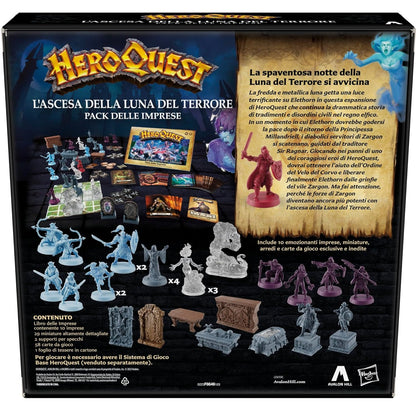 Hasbro Heroquest - Gioco da Tavolo Espansione L'Ascesa Della Luna Del Terrore