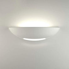 Universo Applique Gesso A Parete Doppia Emissione Lampada R7S Interno Mezza Luna
