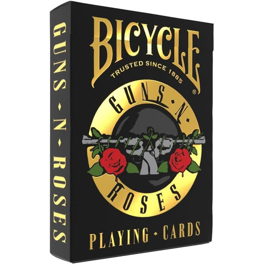 Bicycle - Rock (Guns N' Roses) Playing Cards - Mazzo di Carte da Collezione, Poker, Magia e Cardistry basato sul famoso gruppo Musicale Rockstar