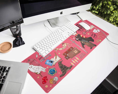 Harry Potter Tappetino da Scrivania per Tastiera e Mouse Pad PC Gaming Deskmat XXL Idea Regalo