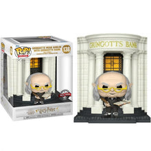 Funko Pop Deluxe Harry Potter - Gringotts Head Goblin With Gringotts Bank (138)