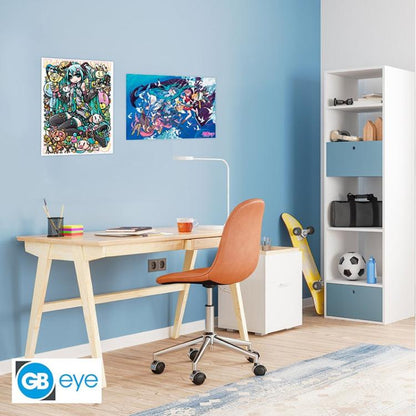 ABYSTYLE (HATSUNE MIKU) SET 2 CHIBI POSTER: "SERIES 2" (52X38) GB EYE