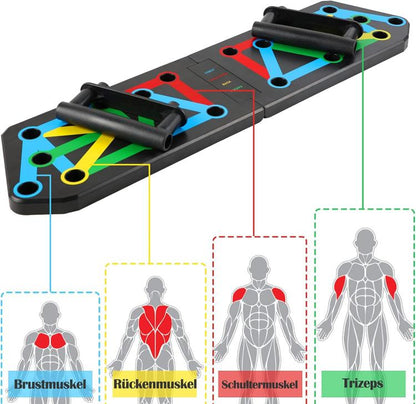 Tavola Push Up Per Flessioni Maniglie Attrezzo Esercizi Pettorali Spalle Dorsali