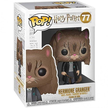 Funko Pop ! Harry Potter - Hermione Granger (77) As Cat Vinyl Figure Gatto 9Cm