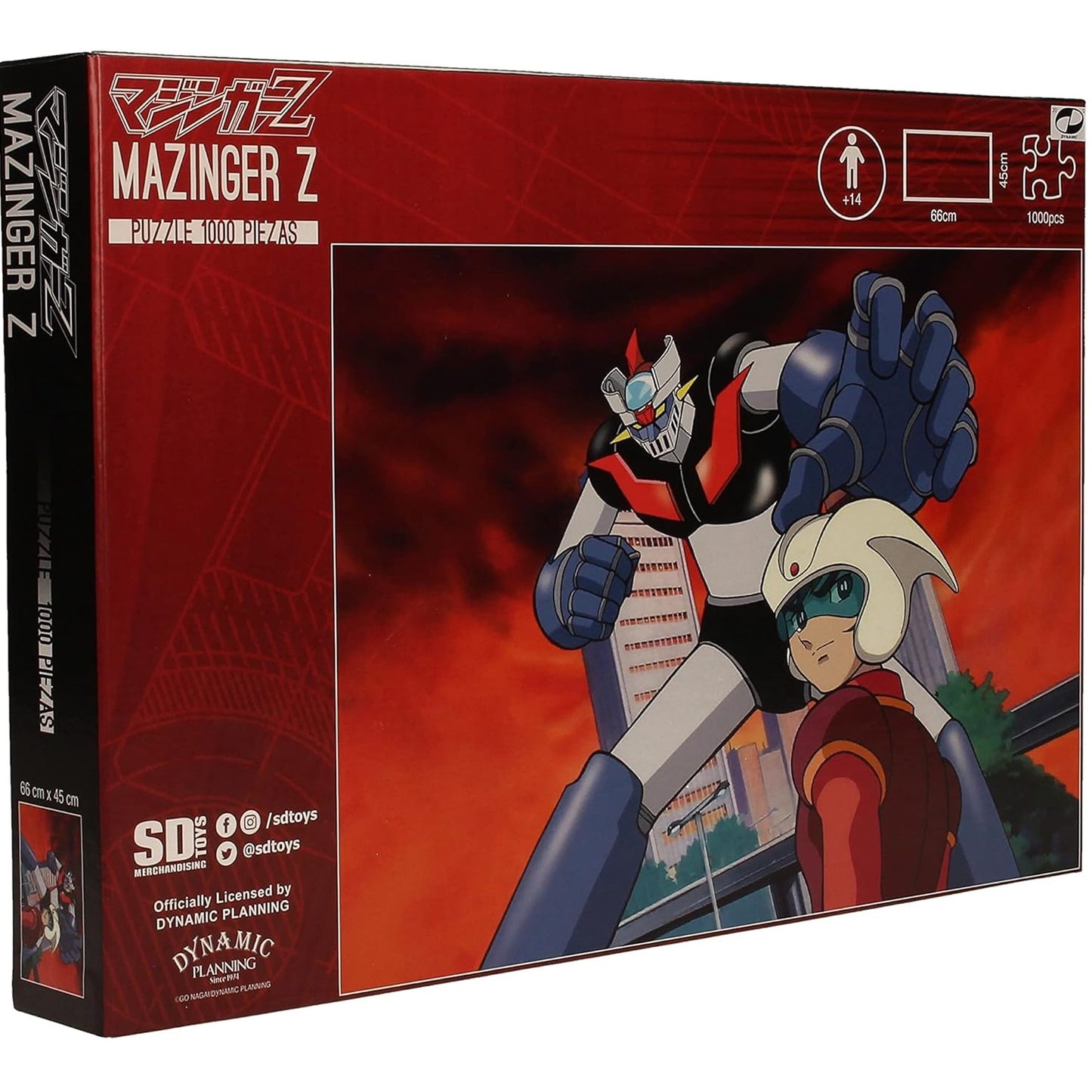 SD Toys Puzzle Mazinger Z Koji  - Puzzle 1000 Pezzi (PZL0260)